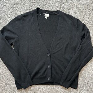 a new day Black V-Neck Cardigan